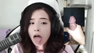 POKIMANE jerking off 3