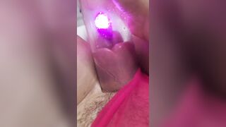 Big Pink Puff Pussy Pump Vibe Explosive Squirt Mistress Gina