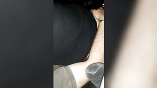 WIFE WITH FRIEND IN THE CAR