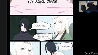 Tsunade Helps Sasuke to recover