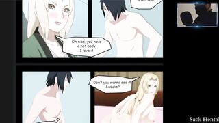 Tsunade Helps Sasuke to recover