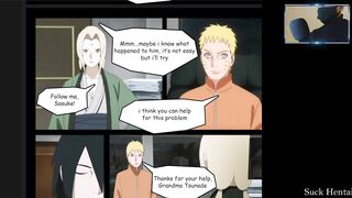 Tsunade Helps Sasuke to recover