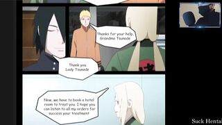 Tsunade Helps Sasuke to recover