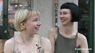 Lesbian Friends Enjoy Each Other Fully