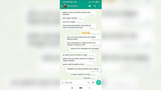 Mensajes de Whatsapp engaño a mi Novia en una Fiesta