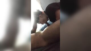 Freak Thot ( Best Friends Daughter)  sucking DICK