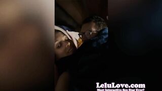 Selfies while I get fucked & creampie'd doggystyle plus other behind the scenes fun - Lelu Love