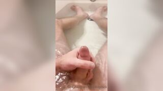 Blake strokes in bathtub