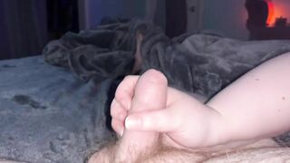 Wife’s Amazing Slow Handjob Before Bed