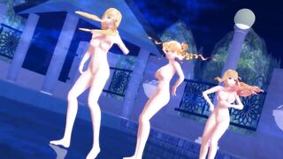 【MMD】ABKH On the alert【1080p 60fps】【R-18】