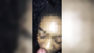 Pretty Pussy Ebony Suck BWC *Facial*