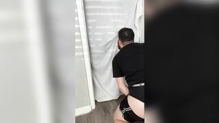 Latino sucked at Gloryhole