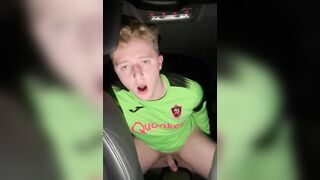 Teens fuck after football