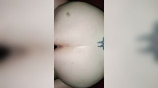 Housewife loves my huge cock! Pov doggystyle (curvymamaD)