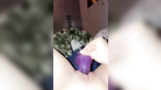 18Yo Teen Squirts On Snap Chat With Toy