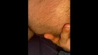 Skinny solo twink masturbation and anal play