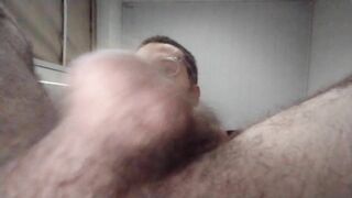 hairy bush balls bouncing \ close up ( bouncing balls