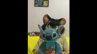 Chuckles Shep x Stitch Plushie