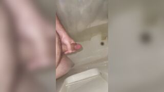 Fucking my fleshlight in the shower after my workout at the gym!!