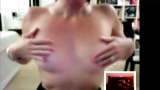 TRACEY GETS TITS OUT ON SKYPE