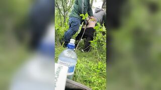 Fucking and sucking in the woods