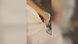 Teen pissing for her Step Daddy