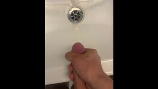 Cumming in the Sink