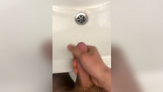 Cumming in the Sink