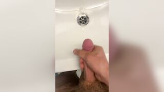 Cumming in the Sink