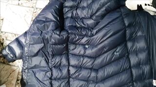 Cum my puffy down coat