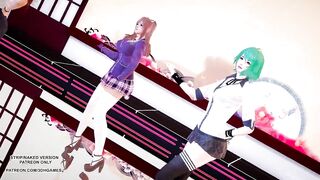 R18-MMD Masked Bitch Honoka Katsumi Tamaki DOA Hot Dance