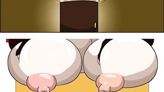 Witches breast expansion - hentai comic