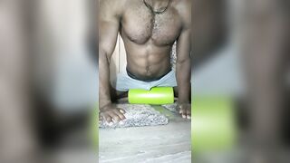 Horny Hot Guy Dry Humping Rolling Massage Sexual After Gym