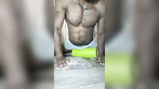 Horny Hot Guy Dry Humping Rolling Massage Sexual After Gym