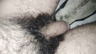 Cumshot inside slipper