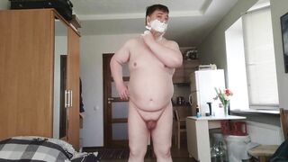 My everyday life for my fans - shaving my beard naked