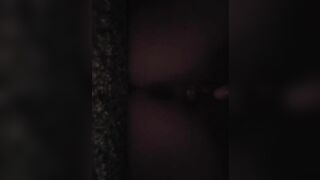 Milf masturbating in the dark