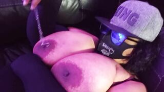 BBW Nipple Play (My First Video)