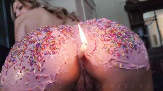 Booty Birthday Cake