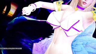 [MMD] K/DA - The Baddest Ahri Hot Striptease League of Legends KDA