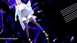 [MMD] K/DA - The Baddest Ahri Hot Striptease League of Legends KDA