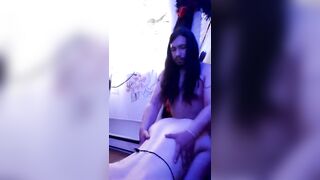 Tinder date drop down to her knees for my cock on first night