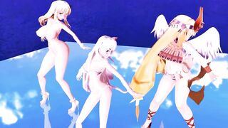 【MMD】Chaika Neko & Sena Sexy & Astrea Macne set【R-18】