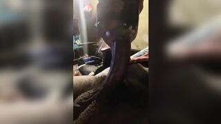 Long Black Dick Cumming From Fleshlight