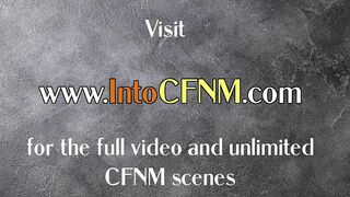 CFNM BJ college girls enjoy college 3way