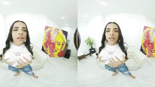 VRLatina - Super Hot Big Tit Latina Valeria Rey Fucking VR