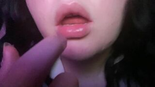 daddys 18 year old girl sucking her finger and teasing you asmr