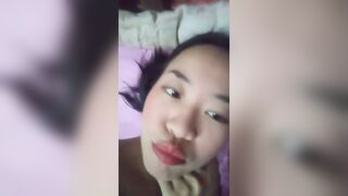 Chinese girl alone at home 35