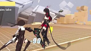 Seele Starchasm Nyx - death scenes ryona - リョナ - 良娜 - 료나 Honkai Impact 3rd