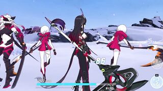 Seele Starchasm Nyx - death scenes ryona - リョナ - 良娜 - 료나 Honkai Impact 3rd